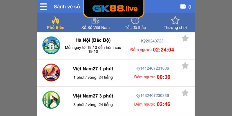 Thông tin lịch quay xổ số chi tiết